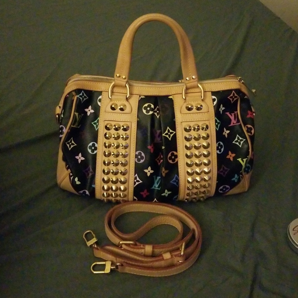 Louis Vuitton Courtney Multicolor Black MM
